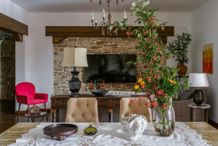 Вилла в итальянском стиле для семьи